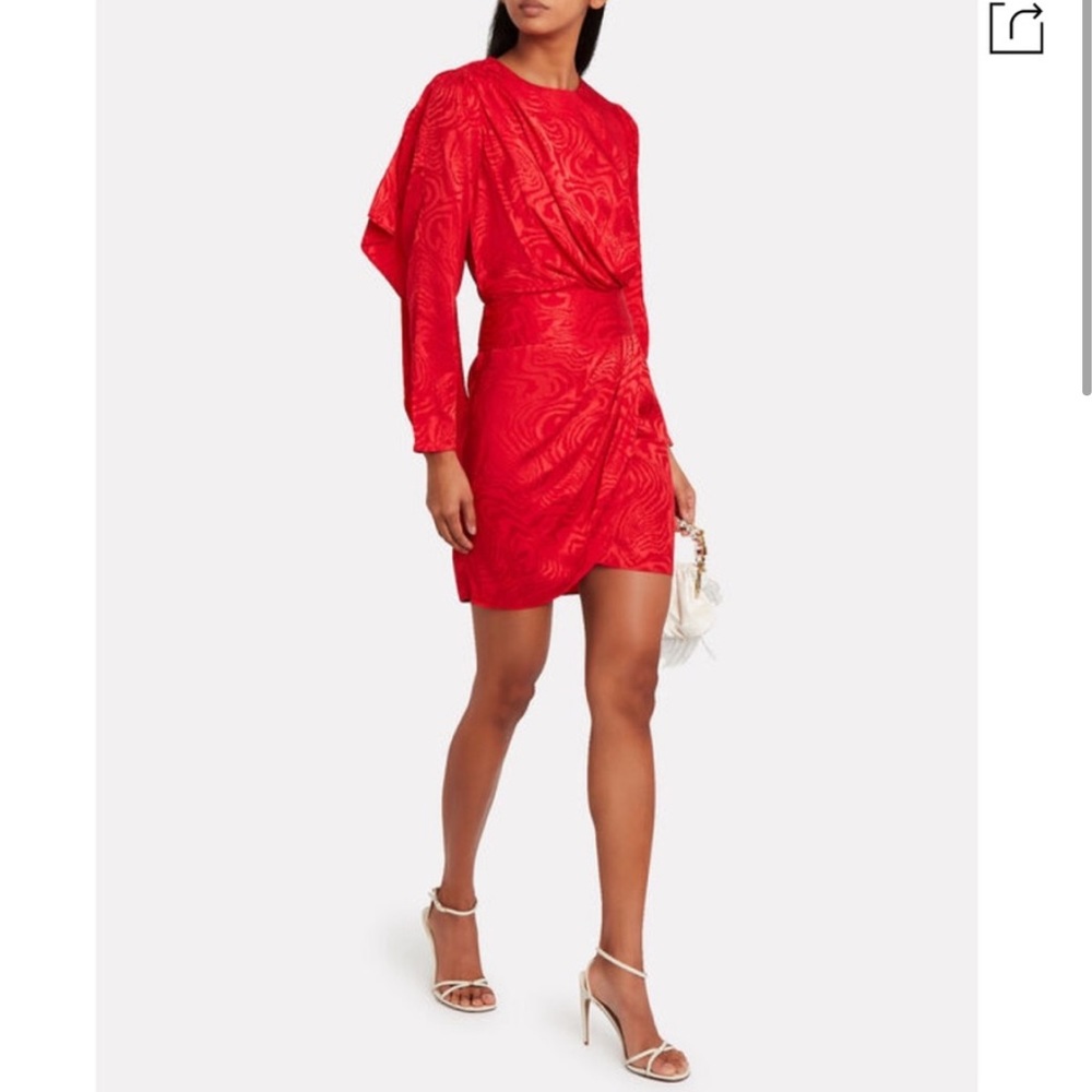 NEW! Ronny Kobo Silk Mini Dress